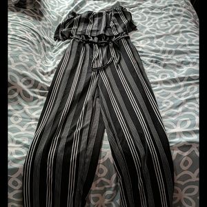 Strapless jumpsuit